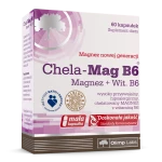 OLIMP CHELA MAG B6 Suplement Diety - 60 kapsułek