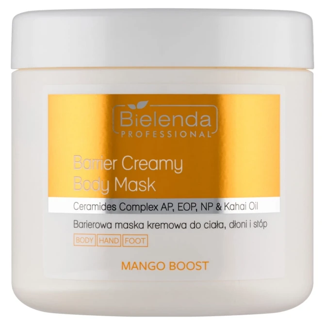 Bielenda Professional Mango Boost barierowa maska kremowa do ciała dłoni i stóp 600g (id: 57050)