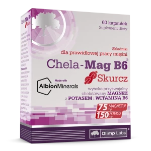 OLIMP CHELA MAG B6 Skurcz - 60 kapsułek