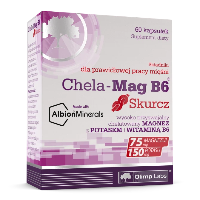 OLIMP Chela-Mag B6 skurcz - 60 kapsułek