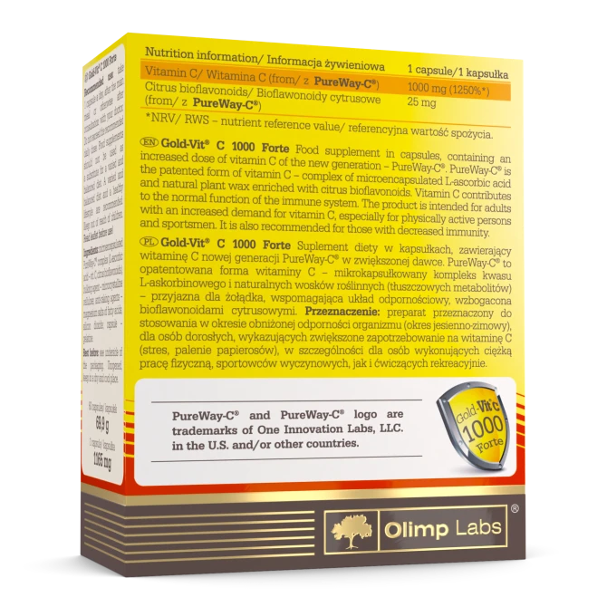 OLIMP Gold-Vit C 1000 Forte - 60 kapsułek