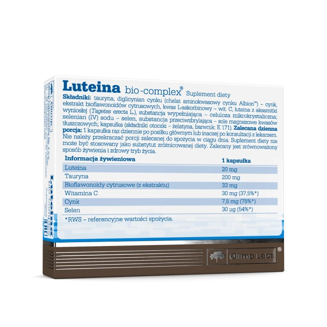 OLIMP Luteina bio-complex - 30 kapsułek