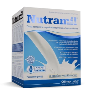 OLIMP NUTRAMIL COMPLEX Smak Waniliowy uzupełnienie diety - 7 saszetek