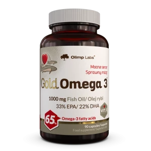 OLIMP GOLD OMEGA 3 Olej Rybi - 90 kapsułek