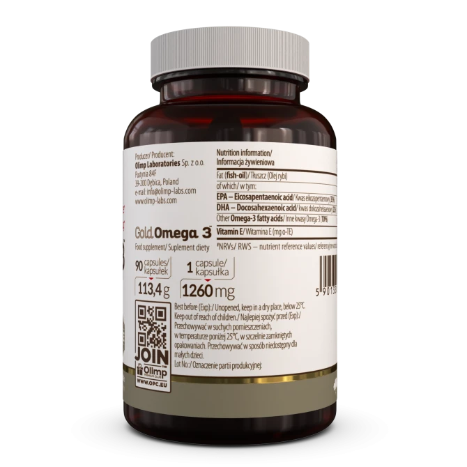 OLIMP Gold Omega 3 - 90 kapsułek
