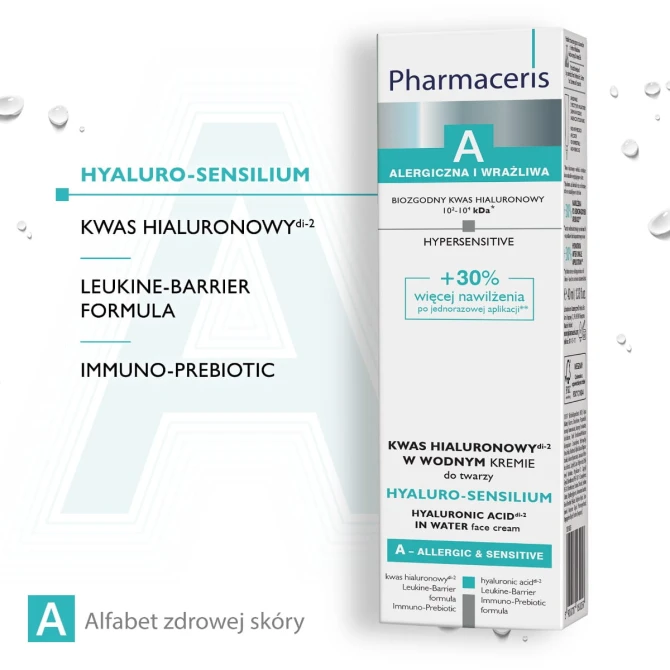 PHARMACERIS A HYALURO-SENSILIUM Kwas Hialuronowy W Kremie - 40 ml