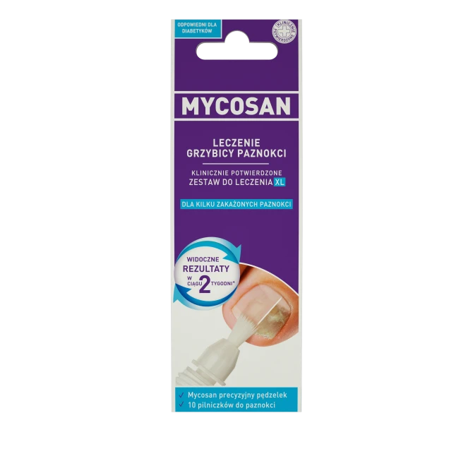 MYCOSAN LECZENIE GRZYBICY Paznokci Serum XL - 10 ml