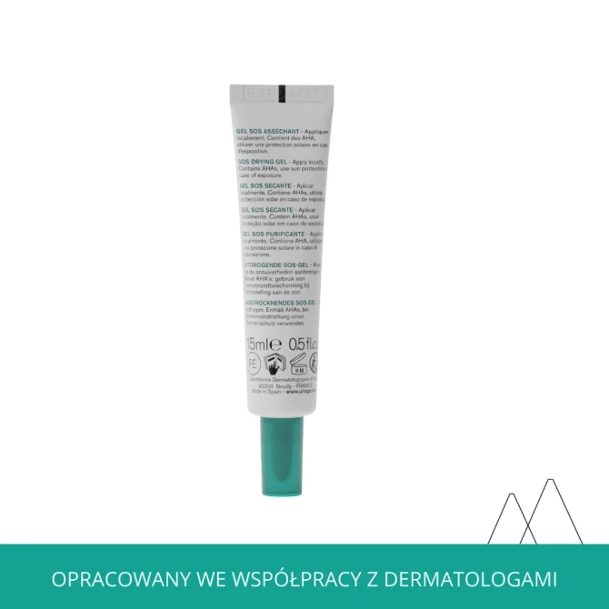 URIAGE HYSEAC Żel Punktowy SOS Przeciw Niedoskonałościom -15 ml