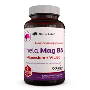 OLIMP CHELA MAG B6 Magnez + Witamina B6 - 120 kapsułek
