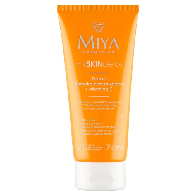 MIYA Cosmetics MySkinDetox Pianka Głęboko Oczyszczająca z witaminą C - 100ml (id: 57275)