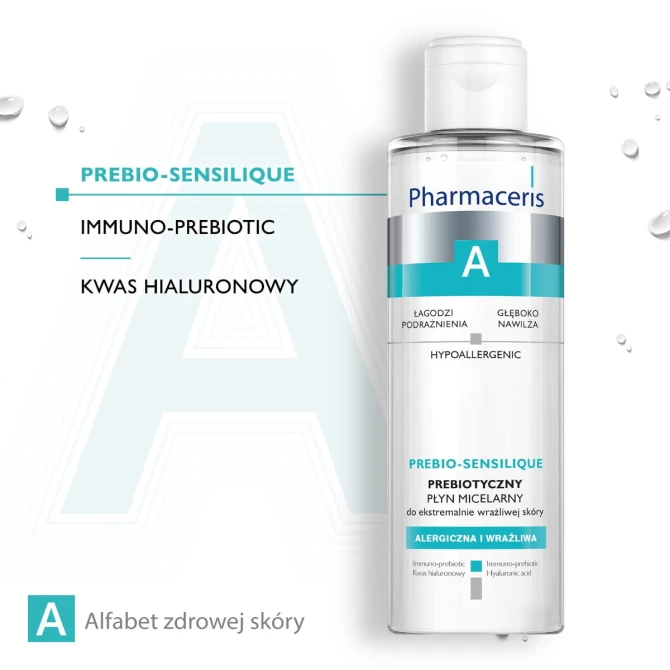 PHARMACERIS A PREBIO-SENSILIQUE Prebiotyczny Płyn Micelarny  - 200 ml
