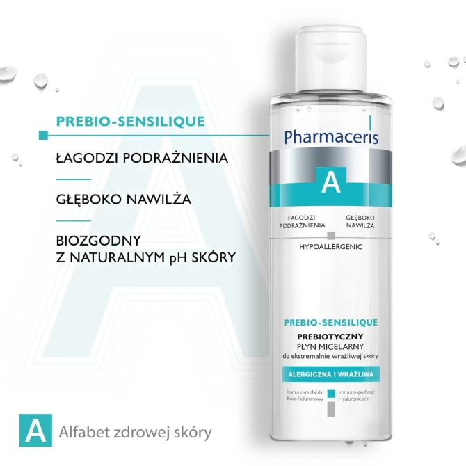 PHARMACERIS A PREBIO-SENSILIQUE Prebiotyczny Płyn Micelarny  - 200 ml
