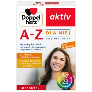 DOPPELHERZ AKTIV A-Z Dla Niej - 30 tabletek