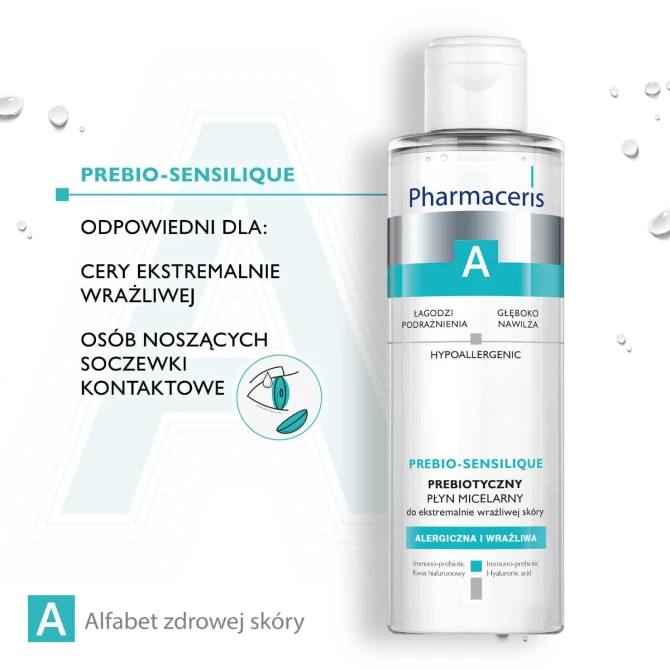 PHARMACERIS A PREBIO-SENSILIQUE Prebiotyczny Płyn Micelarny  - 200 ml