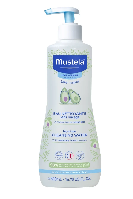 MUSTELA WODA OCZYSZCZAJĄCA Bez Spłukiwania Z Awokado - 500 ml