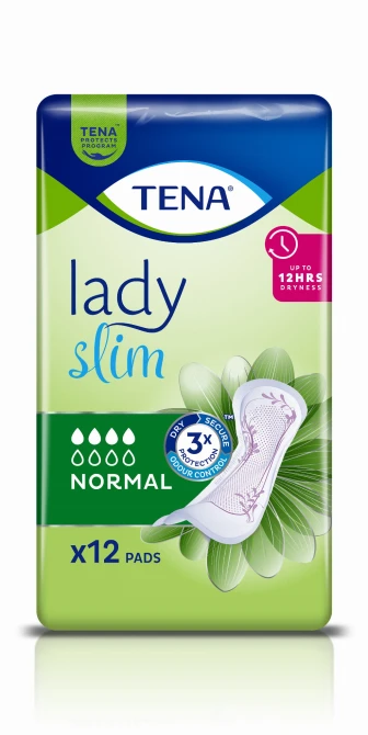 TENA LADY Slim Normal Specjalistyczne Podpaski - 12 sztuk