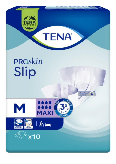 TENA SLIP ProSkin Maxi M Pieluchomajtki - 24 sztuk