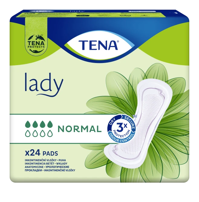 TENA LADY NORMAL Specjalistyczne Podpaski - 24 sztuk
