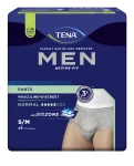 TENA MEN PANTS Normal Grey S/M OTC Edition (75-105 cm) Bielizna Chłonna - 9 sztuk