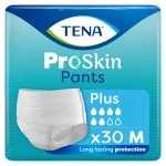 TENA PANTS ProSkin Plus M (80-110 cm) Majtki Chłonne - 30 sztuk