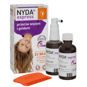 NYDA Express  Przeciw Wszom i Gnidom –  2 x 50ml