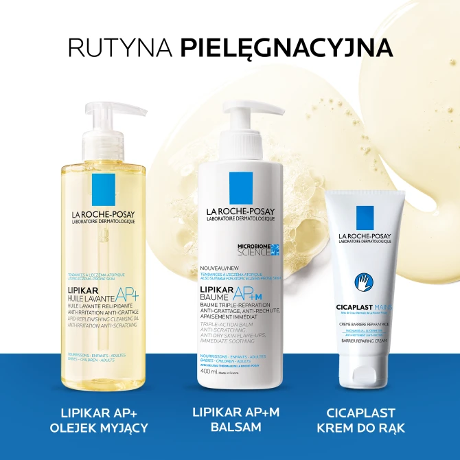 LA ROCHE-POSAY LIPIKAR Olejek Myjący AP+ - 400 ml