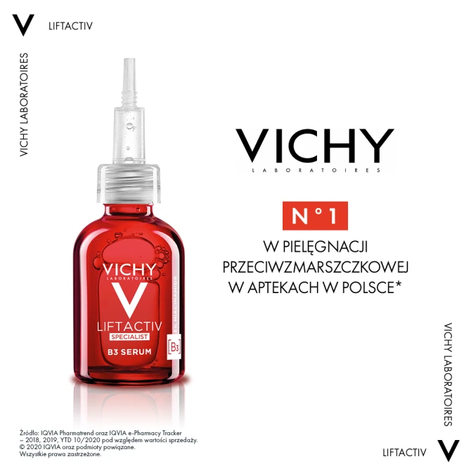 VICHY LIFTACTIV Specialist B3 Serum Redukujące Przebarwienia I Zmarszczki z 5% Niacynamidu - 30ml
