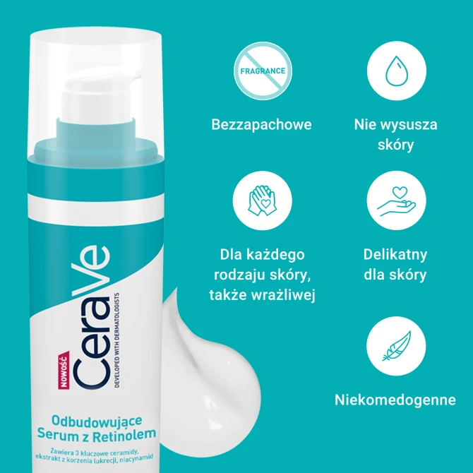 CERAVE Odbudowujące Serum z Retinolem - 30 ml