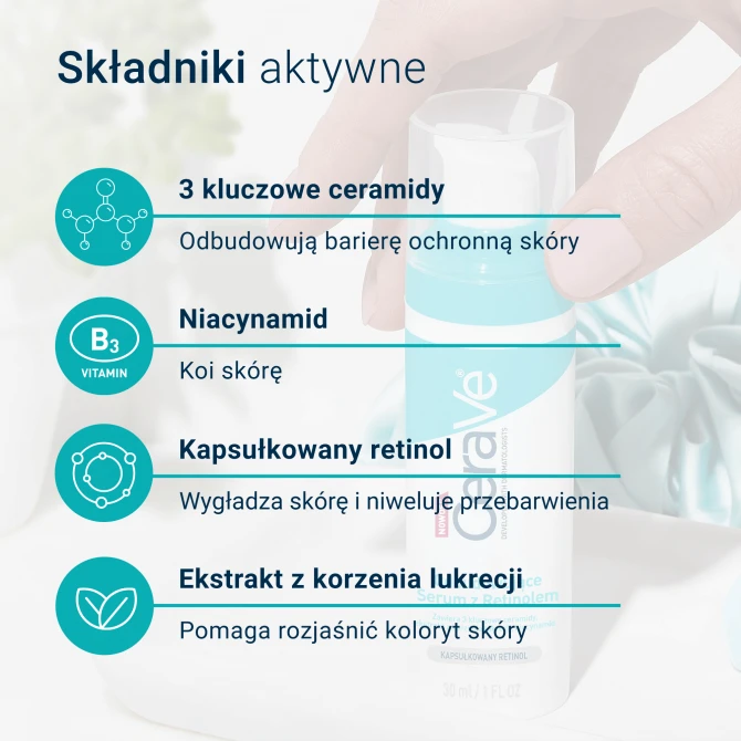 CERAVE Odbudowujące Serum z Retinolem - 30 ml