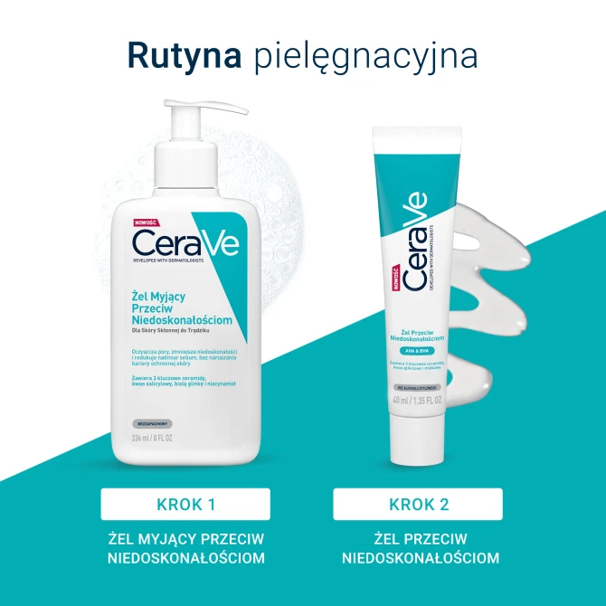 CERAVE Żel Myjący Przeciw Niedoskonałościom - 236ml