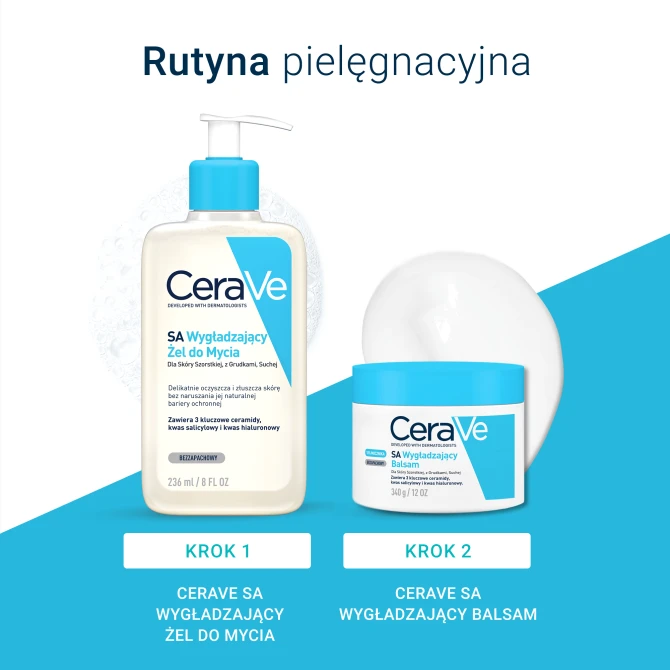 CERAVE SA Wygładzający Balsam Do Skóry Suchej - 340g