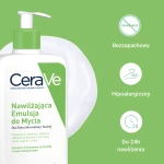 CERAVE Nawilżająca Emulsja Do Mycia Do Skóry Suchej I Normalnej - 473 ml