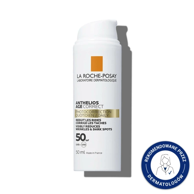 LA ROCHE-POSAY ANTHELIOS Codzienna Fotoprotekcja Przeciwstarzeniowa SPF50+ - 50ml