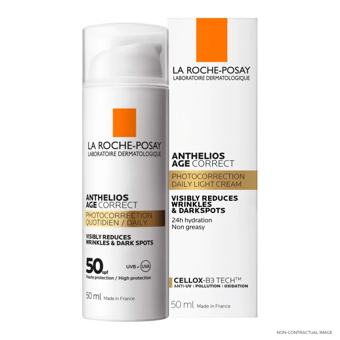 LA ROCHE-POSAY ANTHELIOS Codzienna Fotoprotekcja Przeciwstarzeniowa SPF50+ - 50ml