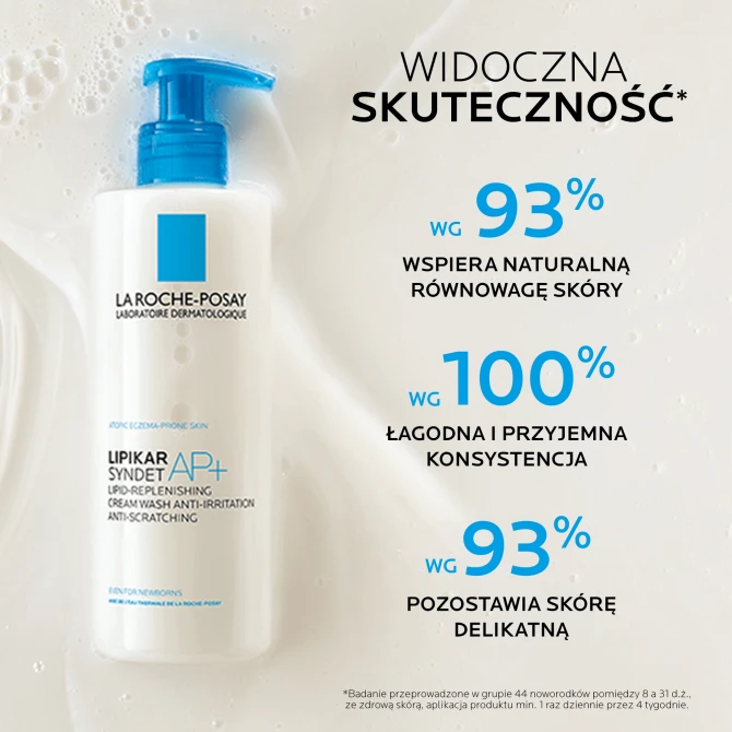LA ROCHE POSAY LIPIKAR SYNDET Ultradelikatny Krem Myjący - 400 ml