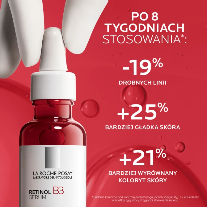 LA ROCHE-POSAY RETINOL B3 Skoncentrowane Serum Przeciwzmarszczkowe - 30 ml