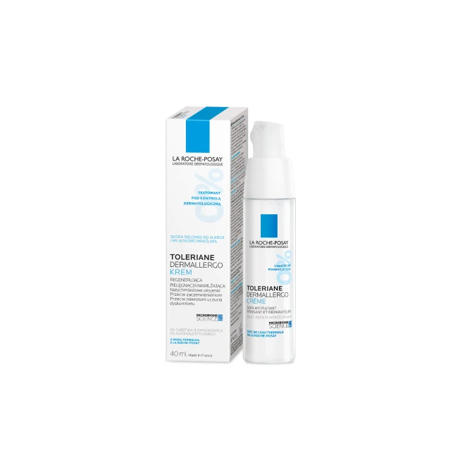 LA ROCHE-POSAY Toleriane Dermallergo Krem Regenerujący o bogatej konsystencji - 40 ml