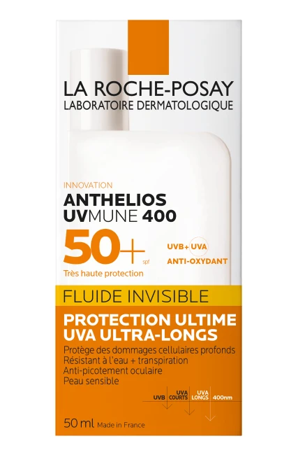 LA ROCHE-POSAY Anthelios UV MUNE 400 Niewidoczny Krem SPF50+ - 50ml
