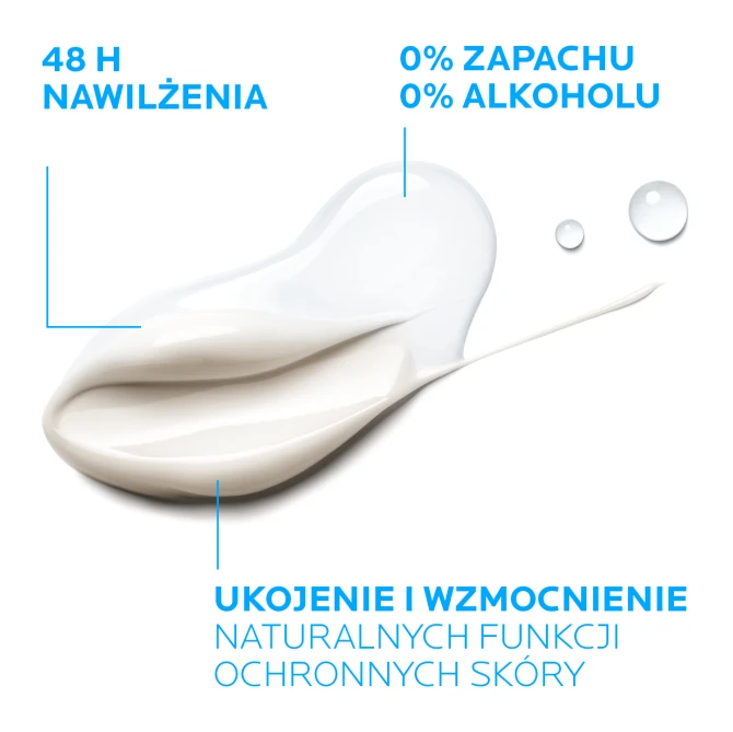 LA ROCHE-POSAY TOLERIANE Sensitive Riche Nawilżająca Pielęgnacja Do Skóry Wrażliwej - 40 ml