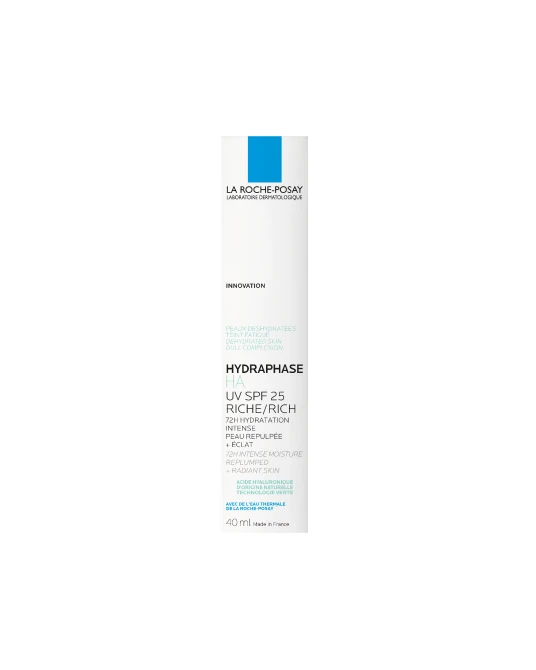 LA ROCHE-POSAY HYDRAPHASE HA UV SPF25 Rich Krem Nawilżający Na Dzień - 40 ml