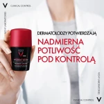 VICHY HOMME CLINICAL CONTROL [96h] Dla Mężczyzn Antyperspirant Przeciw Nadmiernemu Poceniu - 50ml