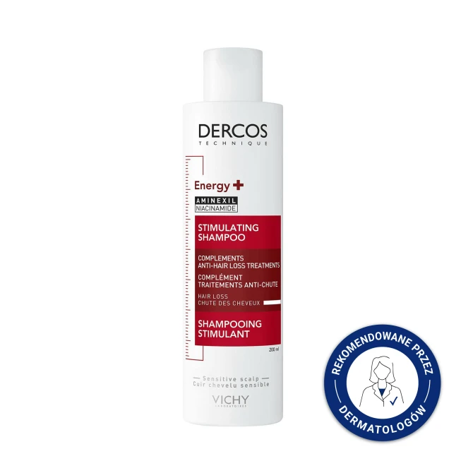 VICHY DERCOS Energy+ Szampon Wzmacniający Włosy - 200ml