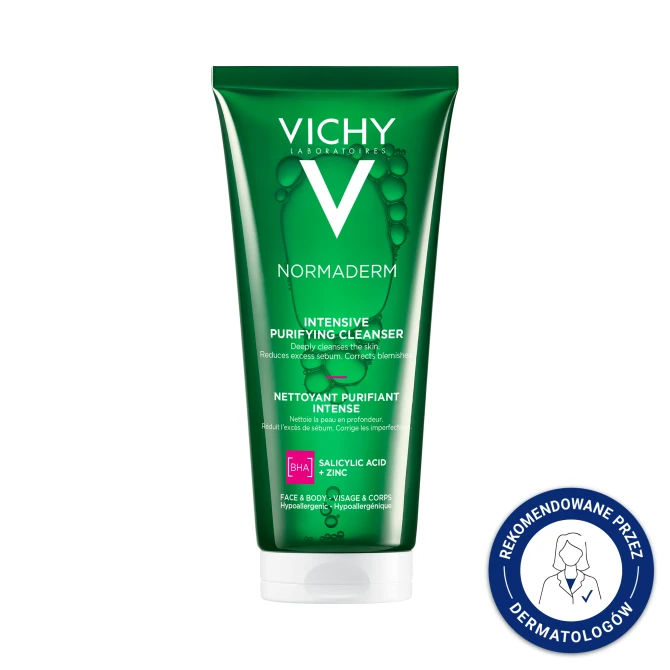 VICHY Normaderm Phytosolution Żel Głęboko Oczyszczający Do Twarzy - 200ml