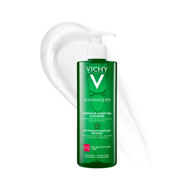 VICHY Normaderm Phytosolution Żel Głęboko Oczyszczający Do Twarzy - 400ml