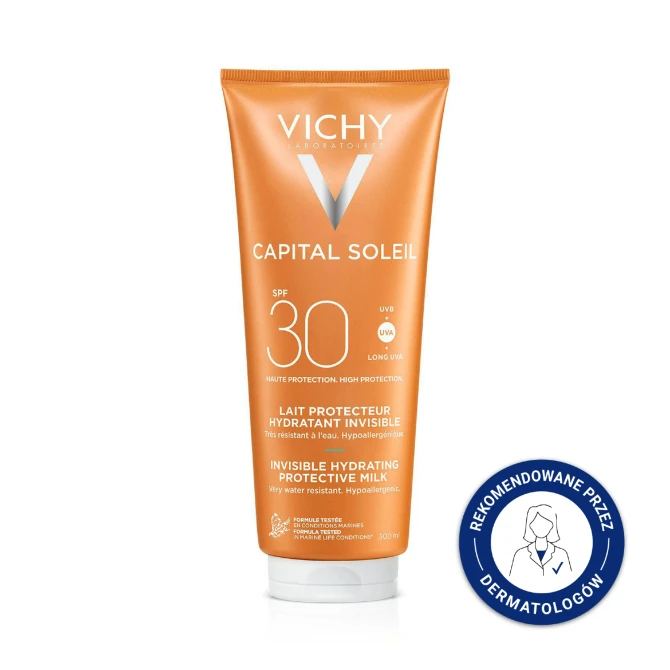 VICHY CAPITAL SOLEIL Mleczko Do Ciała I Twarzy SPF30 - 300ml