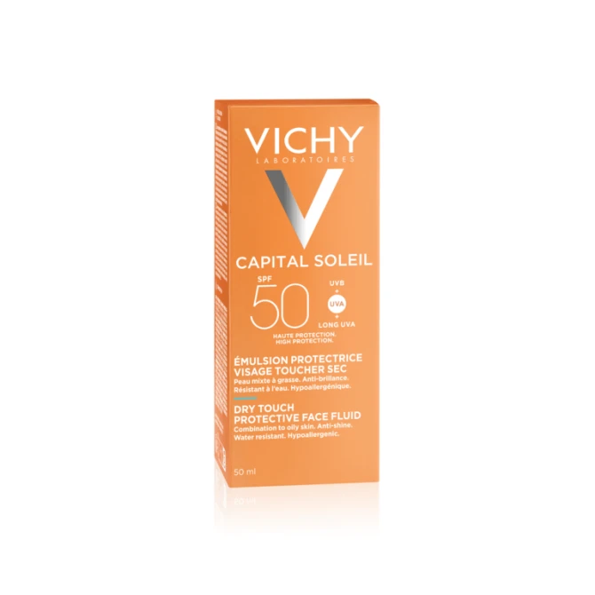 VICHY CAPITAL SOLEIL Krem Matujący Do Twarzy SPF50 - 50ml