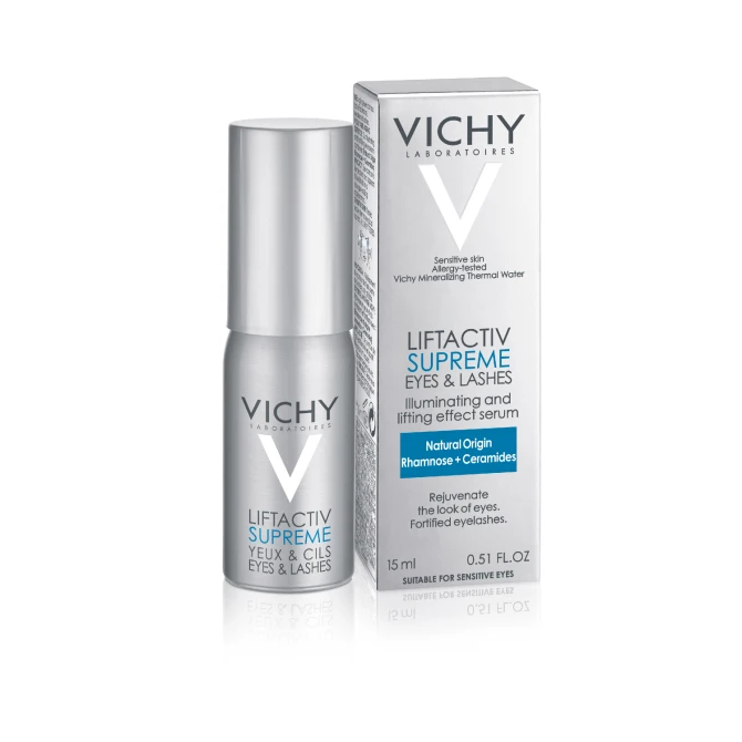 VICHY LIFTACTIV Supreme Serum Oczy I Rzęsy Serum Przeciwzmarszczkowe, Wzmacniające Rzęsy - 15ml