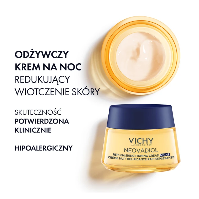 VICHY NEOVADIOL MAGISTRAL Odżywczy - Modelujący Owal Twarzy Krem Na Noc - 50ml