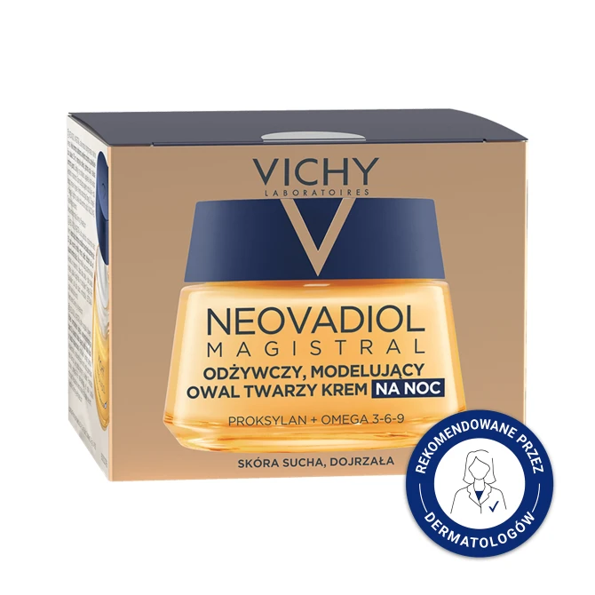 VICHY NEOVADIOL MAGISTRAL Odżywczy - Modelujący Owal Twarzy Krem Na Noc - 50ml