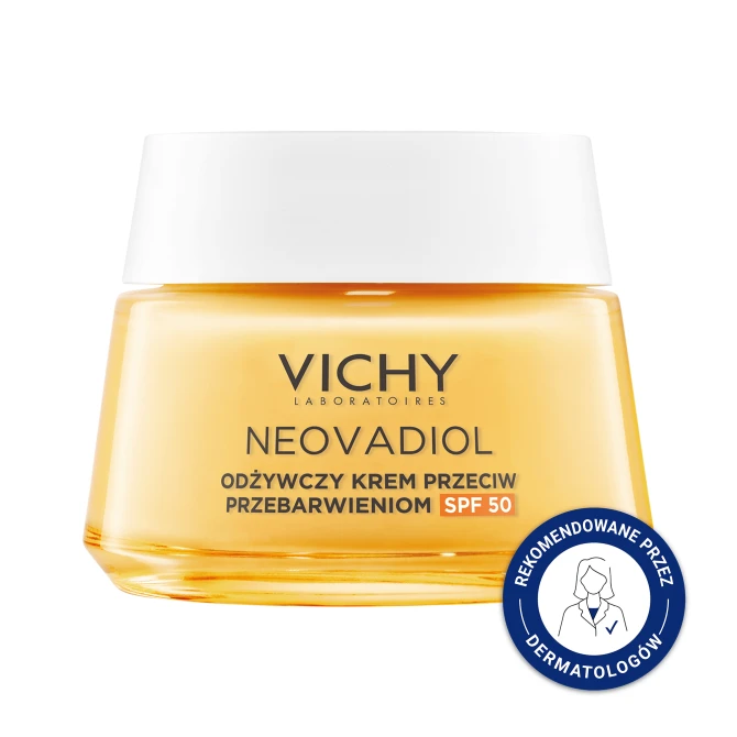 VICHY NEOVADIOL Po Menopauzie Odżywczy Krem Na Dzień Przeciw Przebarwieniom SPF50 - 50ml